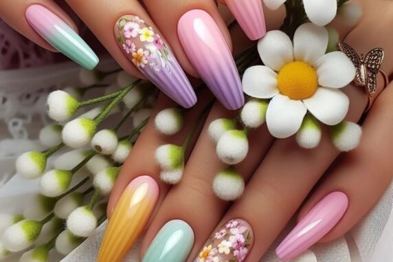 Blooming Beauty: Refreshing Flower Nail Art Inspirations